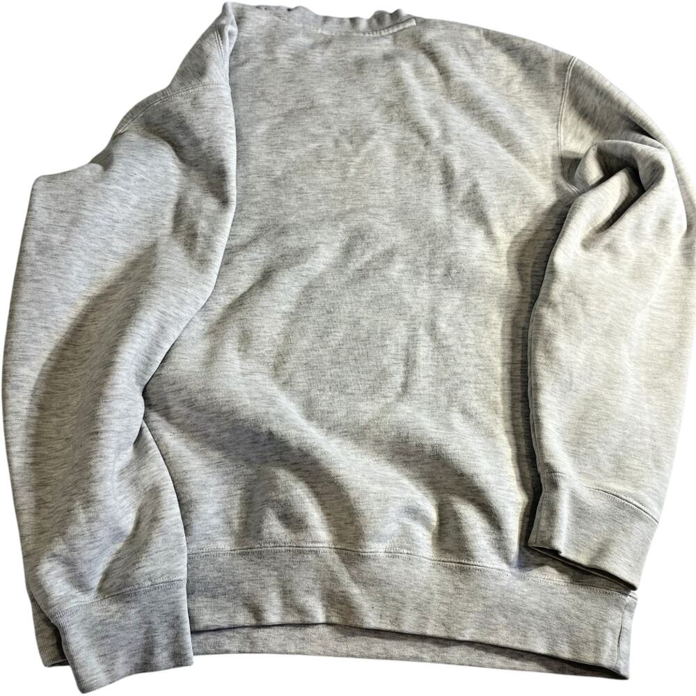 OBEY Mens Crewneck Sweatshirt Gray Small S Streetwear Graphic Fleece Pullover - Picture 7 of 7